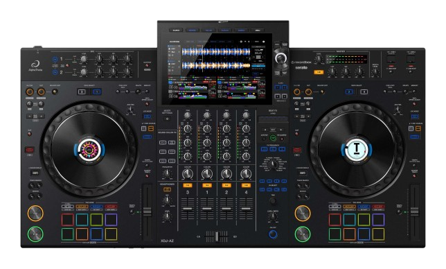 Our AlphaTheta DJ controller, used for grid live sets